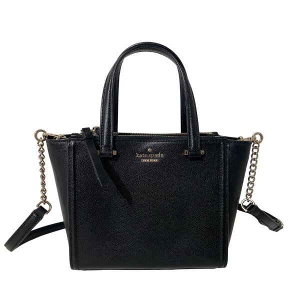 Kate Spade Black Satchel - Picture 1 of 4